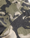 Camo Faux Fur Padded Hooded Jacket | INFLATION Streetwear