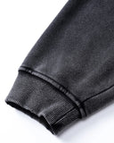 Acid Wash Fleece Cropped Hoodies | Inflation Streetwear