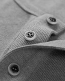 Henley Collar Long Sleeve Tees | Inflation Streetwear