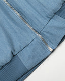 Appliqué Embroidery Faux Fur Padded Jacket | Inflation Streetwear