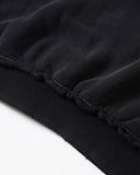 Monkey Washed Rhinestone Studded Zip Up Hoodie | Inflation Streetwear