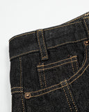 Deconstructed Raw Denim Jorts | Inflation Streetwear