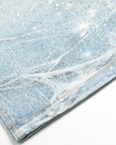Rhinestone Lightning Baggy Barrel Jeans | Inflation Streetwear