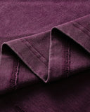 Distressed Aicd Wash Oversized  Long Sleeve Tees | Inflation Streetwear