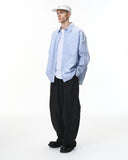 Cotton Linen Wide-leg Pants | Inflation Streetwear