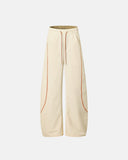 AirFlow Contrast Embroidered Track Pants | INFLATION TECHLATION™