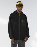 Lightweight Wave Fleece Zip Up Jacket | Inflation Streetwear