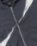 Retro Patchwork Zip Up Hoodie | Inflation Streetwear