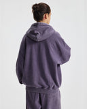 Distressed Acid Wash Zip Up Hoodies | Inflation Streetwear