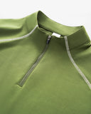 Quick-Dry Quarter Zip Up Long Sleeve Tee | INFLATION Streetwear