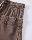 Double Waist Acid Wash Sweat Shorts | Inflation Streetwear