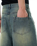 Retro Washed Denim Shorts | Inflation Streetwear