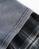 Distressed Plaid Layered Long Sleeve Tees | Inflation Streetwear