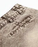 Retro Washed Wide Leg Baggy Jeans | Inflation Streetwear