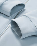 LYCRA® High Collar Comfy  Zip Up Hoodies | Inflation Streetwear