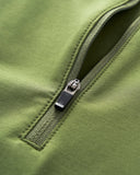 Quick-Dry Quarter Zip Up Long Sleeve Tee | INFLATION Streetwear