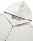 Blank French Terry Zip Up Hoodies | Inflation Streetwear