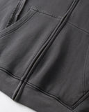 Acid Wash Oversized Zip Up Hoodies | Inflation Streetwear