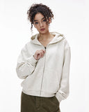 Blank French Terry Zip Up Hoodies | Inflation Streetwear