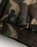 Camo Faux Fur Lined Bomber Jacket | Inflation Streetwear