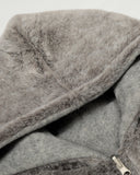 Retro Reversible Faux Fur Jacket | INFLATION Streetwear