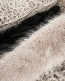 Leopard Faux Fur Lined Bomber Jacket | Inflation Streetwear