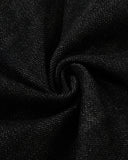 Black Raw Straight Leg Denim Jeans | Inflation Streetwear