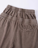 Double Waist Acid Wash Sweat Shorts | Inflation Streetwear