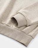 Boxy Fit Henley Collar Sweatshirt | Inflation Streetwear