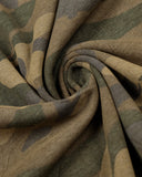 Distressed Camo Long Sleeve T-Shirt | Inflation Streetwear