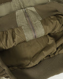 High Neck Distressed Washed Hooded Jacket | Inflation Streetwear