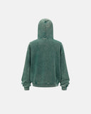 Distressed Acid Wash Zip Up Hoodies | Inflation Streetwear