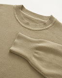Crew Neck Knit Sweater| Inflation Streetwear