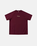 lightweight mini-grid breathable tee by INFLATION