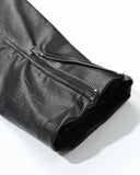 Faux Leather Clasp Jacket | Inflation Streetwear