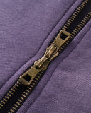 Distressed Monkey Washed Zip Up Hoodies | Inflation Streetwear