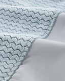 Wavy Fleece Zip-Up Jacket | INFLATION Streetwear