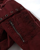 Retro Frayed Hodded Padded Jacket | Inflation Streetwear