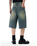 Retro Washed Denim Shorts | Inflation Streetwear