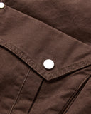 Vintage Metal Buckle Canvas Clasp Jacket | Inflation Streetwear