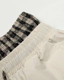 Plaid Double Waist Baggy Track Pants | Inflation Streetwear