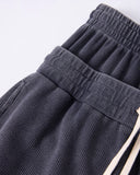 Double Waist Acid Wash Waffle Shorts | Inflation Streetwear