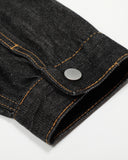 Black Multi Pockets Denim Jacket | Inflation Streetwear