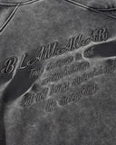 Acid Washed Embroidery Zip Up Hoodies | Inflation Streetwear