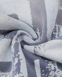 Graffiti Print Washed Fleece hoodie | Inflation Streetwear