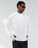Quick-Dry Quarter Zip Up Long Sleeve Tee | INFLATION Streetwear