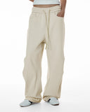 Solid Color Fleece Barrel Sweatpant | Inflation Streetwear