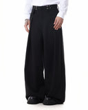 Metal Hook Wide-Leg Suit Pants | Inflation Streetwear