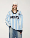 Retro Striped Jacquard Sweaters | Inflation Streetwear