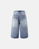 Washed Baggy Longline Jorts | Inflation Streetwear